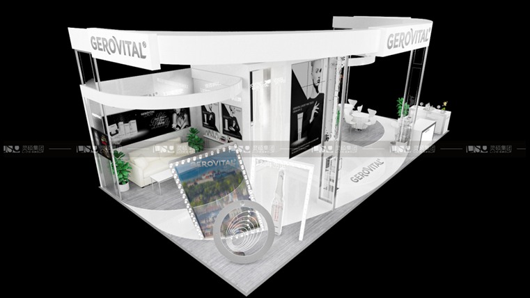 中羅-2019年上海展會展臺設計案例