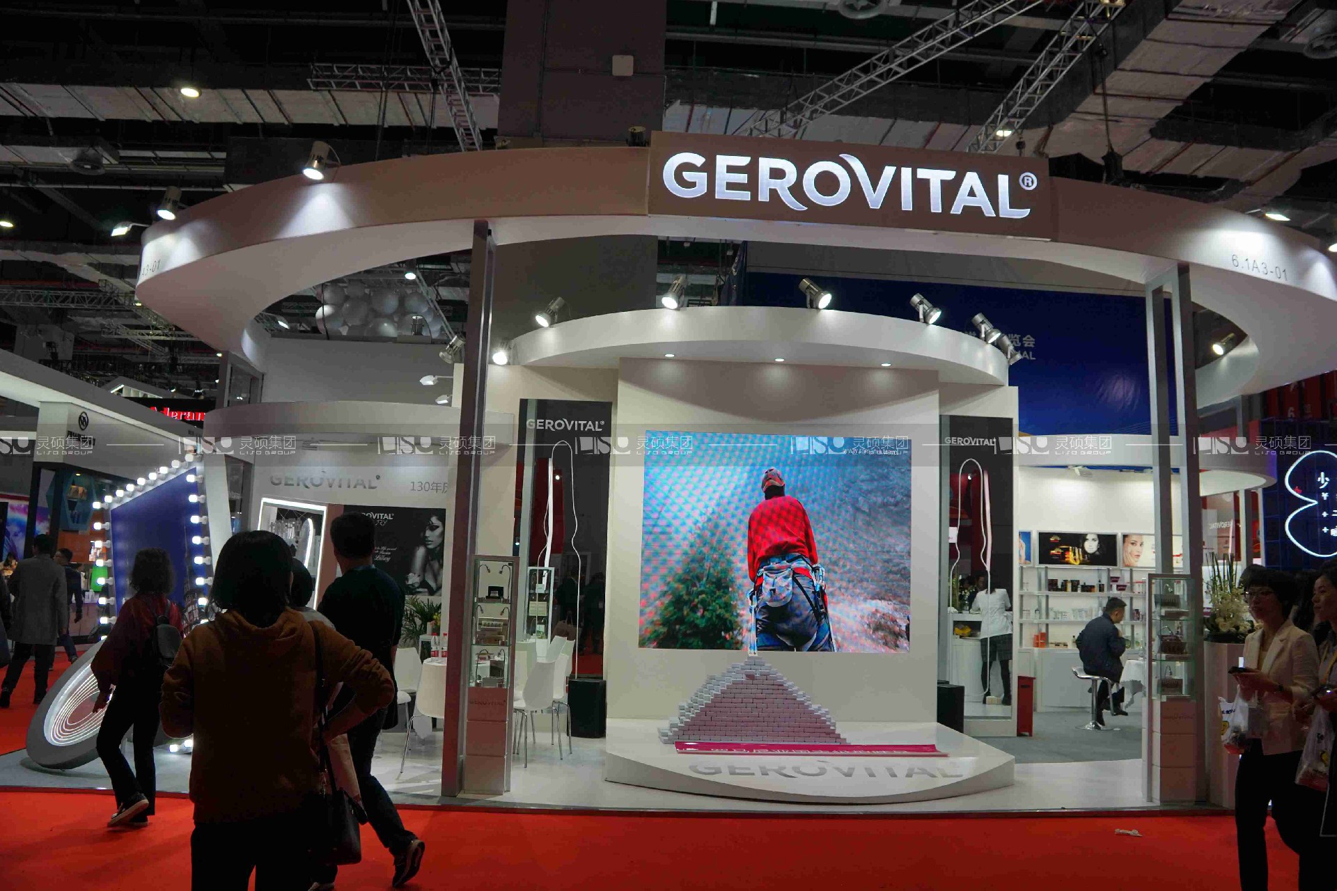 中羅-2019年上海展會展臺設計案例