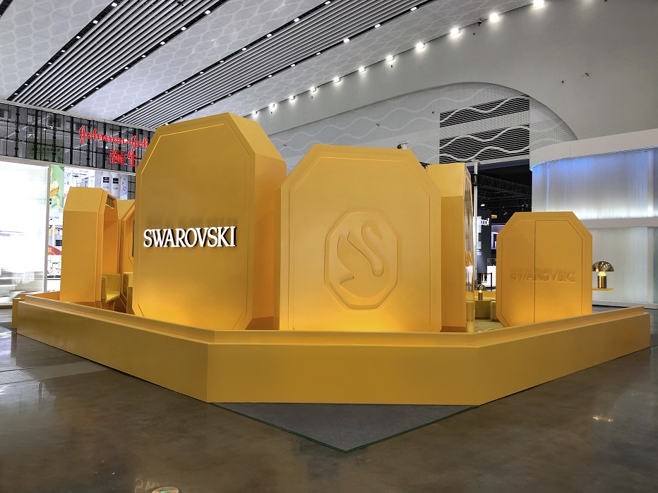 施華洛世奇-消博會展臺設計搭建案例