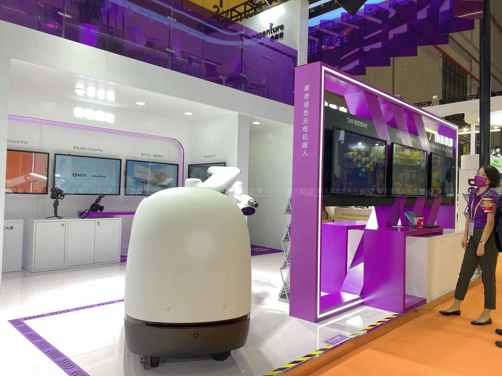 埃森哲-上海展會展臺設計案例