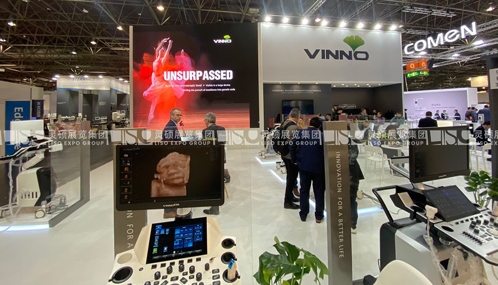 國外展臺設計搭建案例-飛依諾