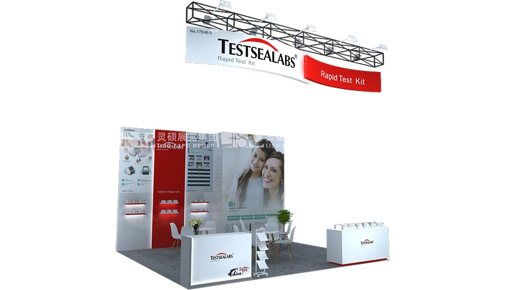 國(guó)外展臺(tái)設(shè)計(jì)搭建-泰熙生物