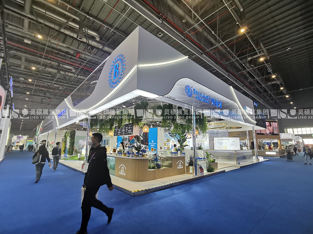 上海展會展臺設計搭建案例-澳優乳業