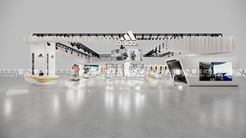 阿迪達斯Adidas-上海展會展臺設計搭建案例