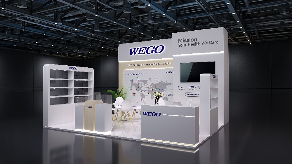 國外展臺設(shè)計搭建-威高