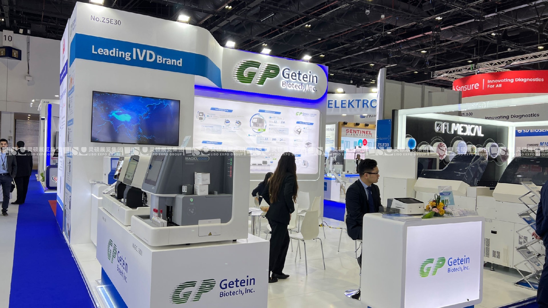 國外展臺設計搭建-基蛋