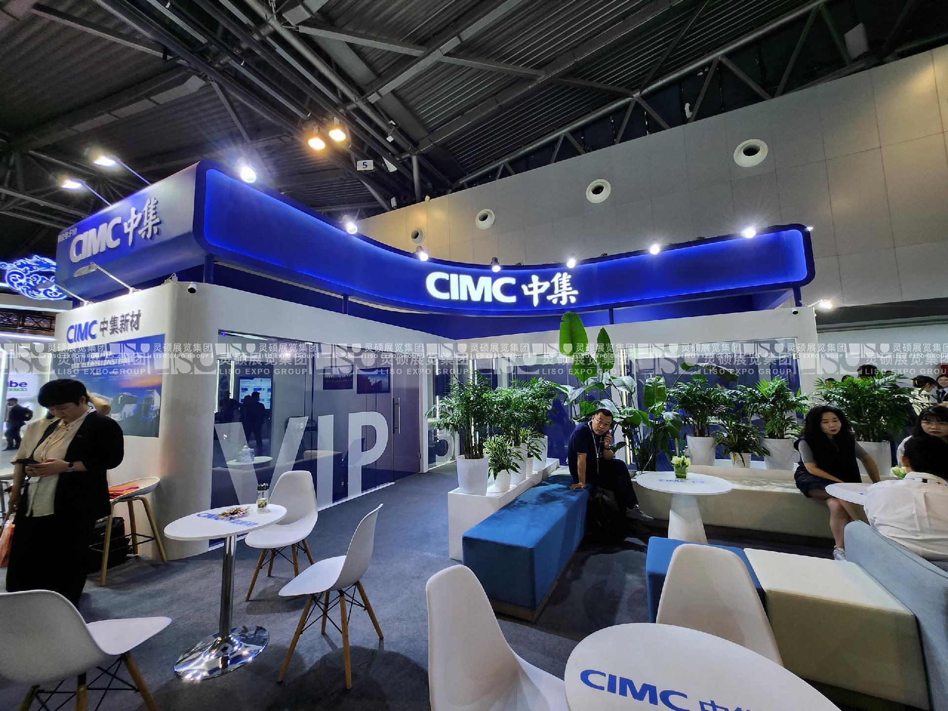 集裝箱展展臺設計搭建案例-中集