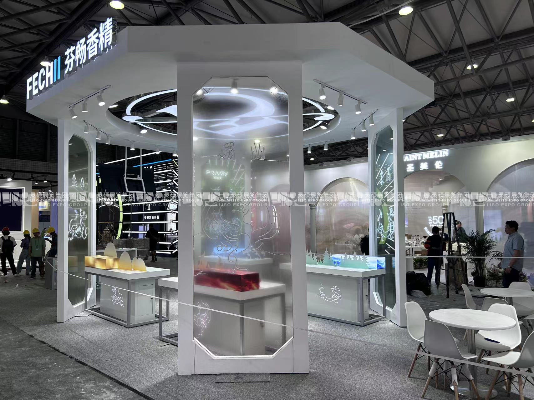 美博會展臺設計搭建案例-芬暢