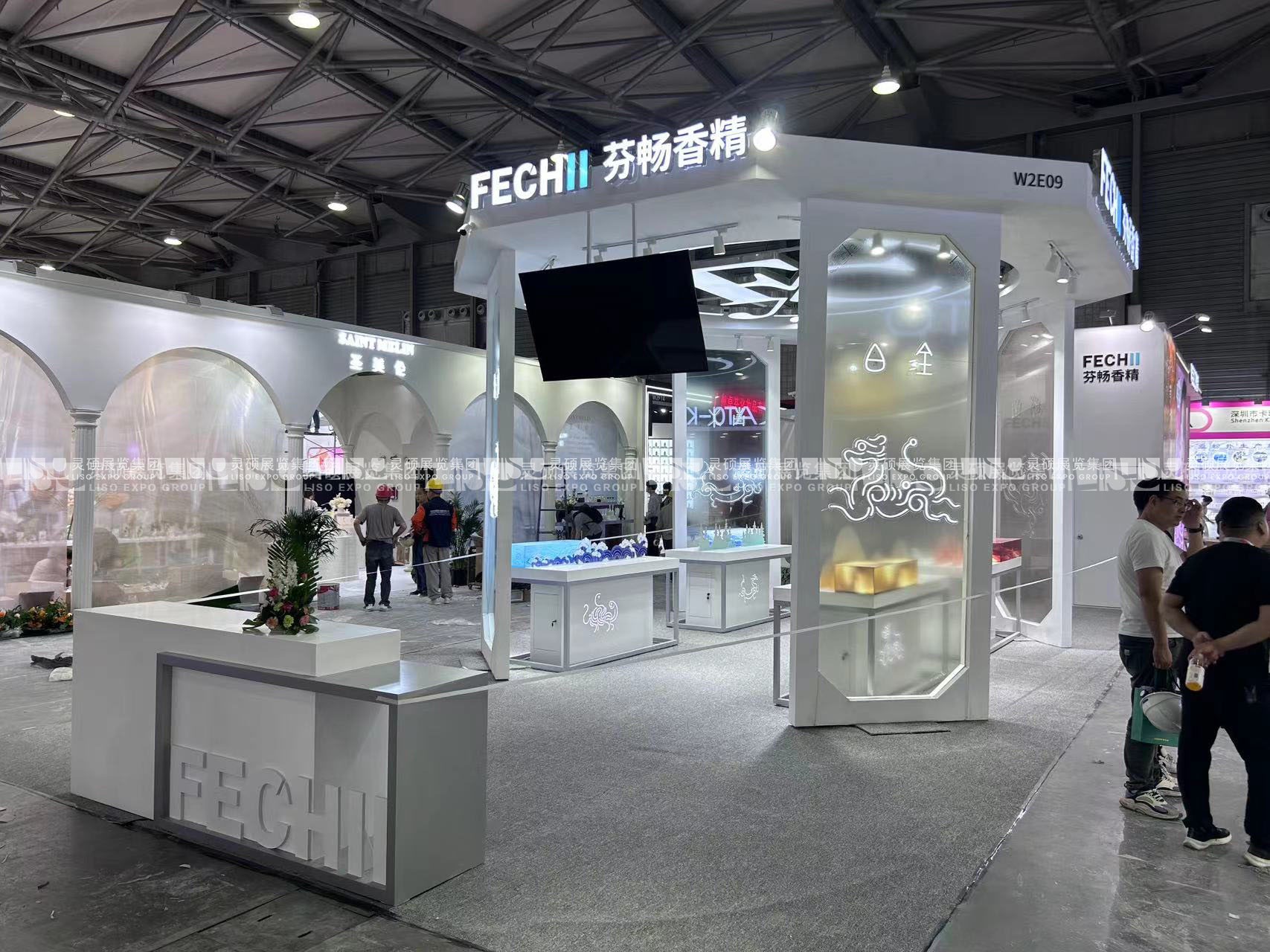 美博會展臺設計搭建案例-芬暢