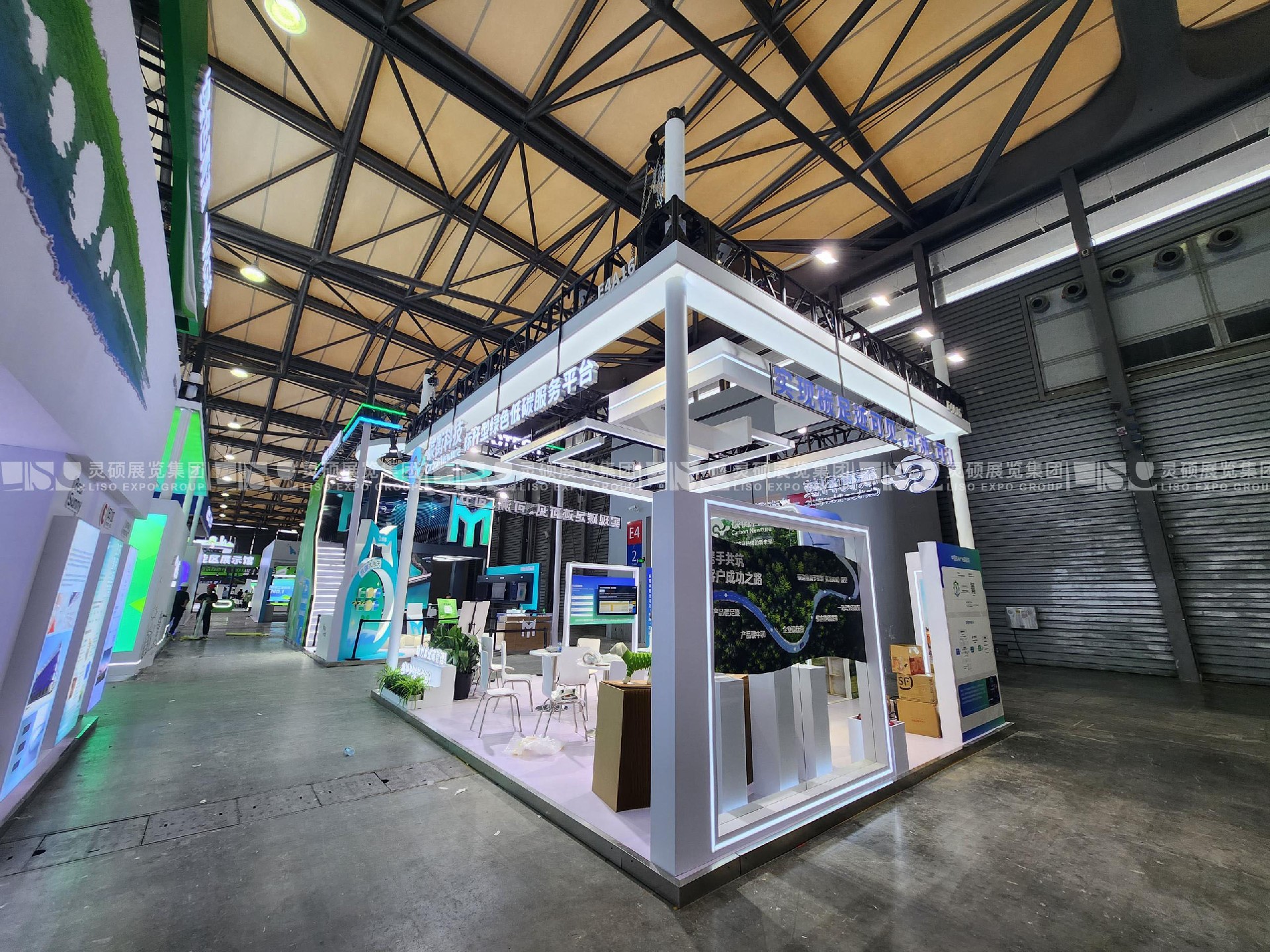 碳中和展展臺設計搭建案例-碳衡科技