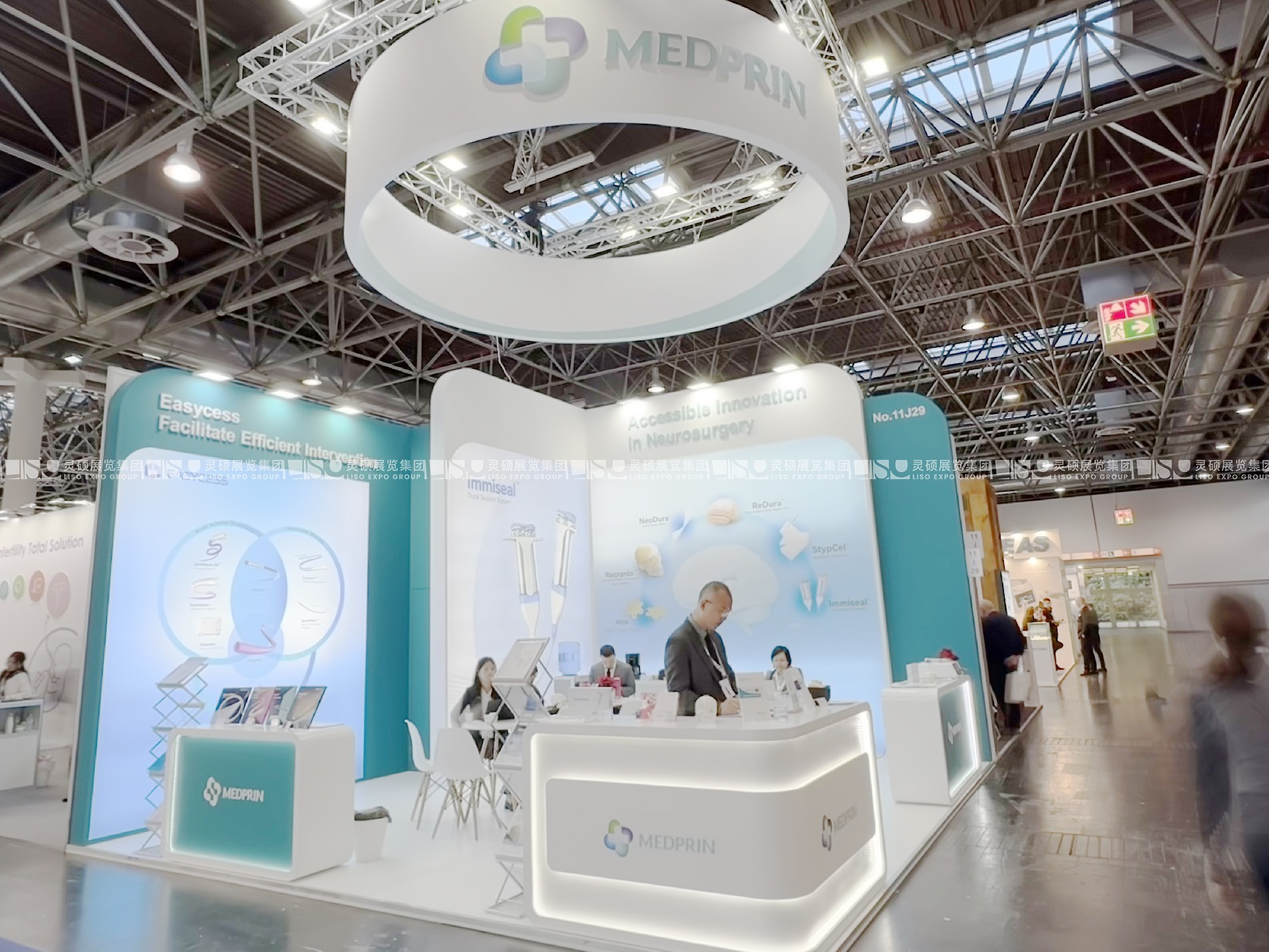 德國杜塞爾多夫醫療設備展覽會medica展臺設計搭建-邁普