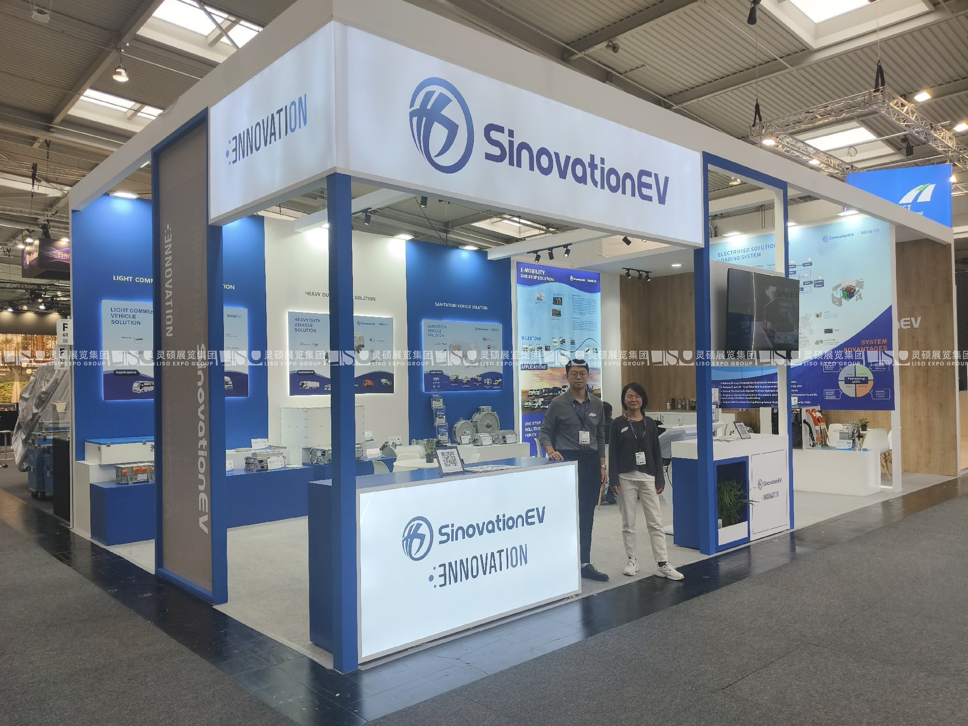 德國漢諾威車展展臺設計搭建案例-理工華創