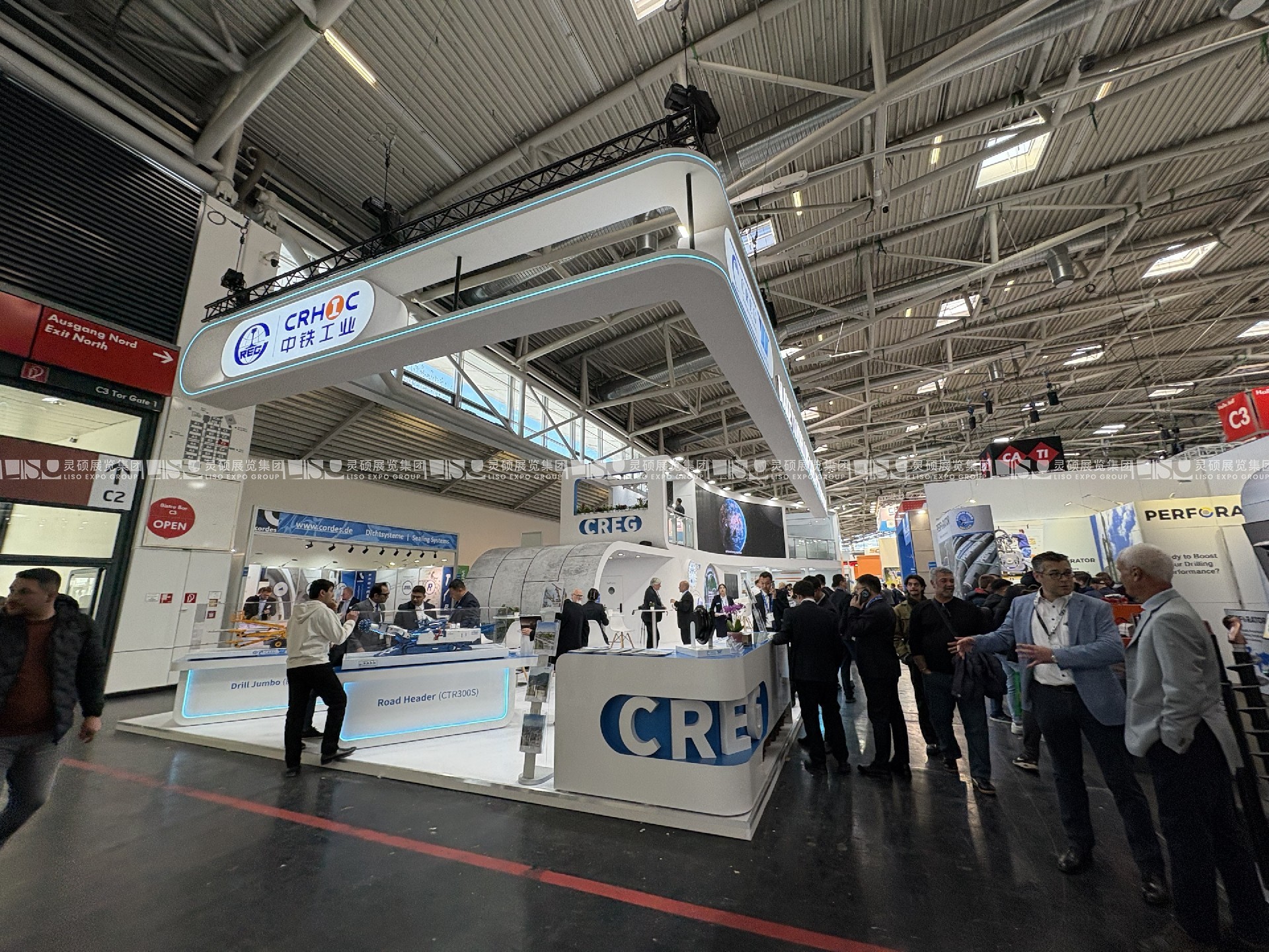 德國展臺設計搭建（國際營造機械設備展）