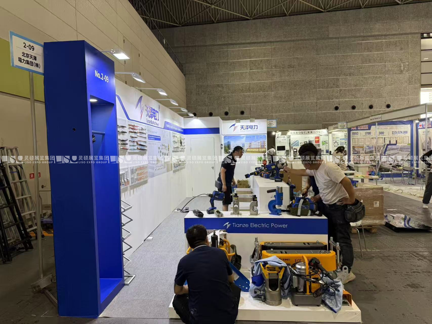 日本展臺設(shè)計(jì)搭建案例（日本電力電工展）