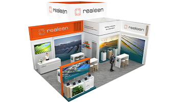 美國展臺設計搭建（太陽能展）