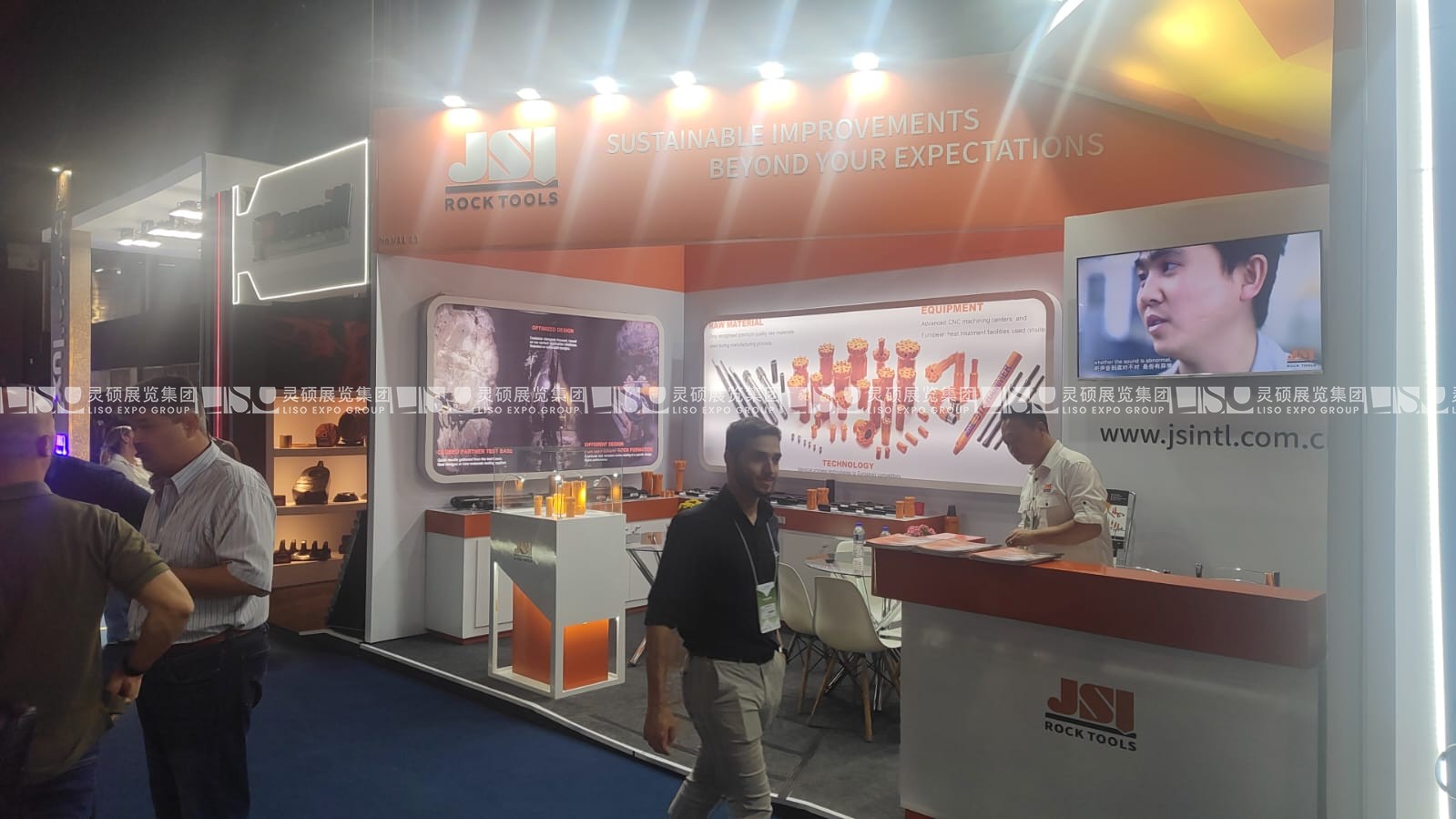 巴西貝洛礦業及礦山機械展覽會展臺搭建案例-捷盛